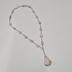 Handmade Fossilized Coral Necklace